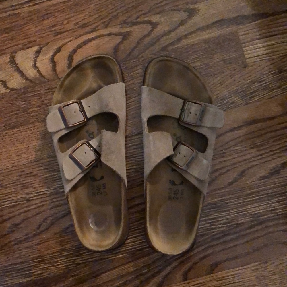 Betula by Birkenstocks (Arizona) suede leather